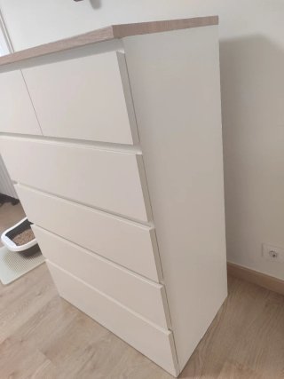 Cómoda IKEA MALM 6 cajones