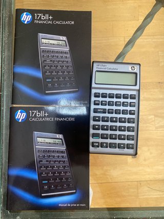 Calculadora Financiera HP 17bll+