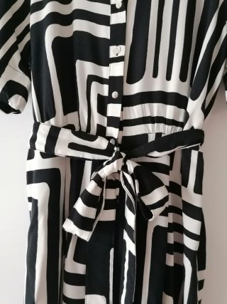 Vestido Camisero Estampado, H&M