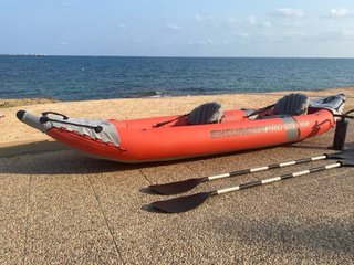 Kayak hinchable Intex para 2 personas