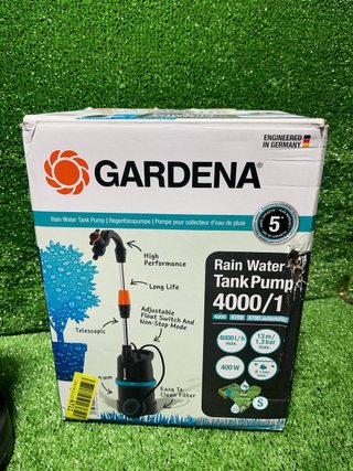 Bomba para depósito de agua lluvia GARDENA 4000/1