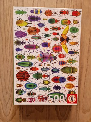 Puzzle Educa 500 piezas - Insectos