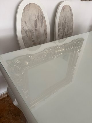 Mesa de comedor y 6 sillas