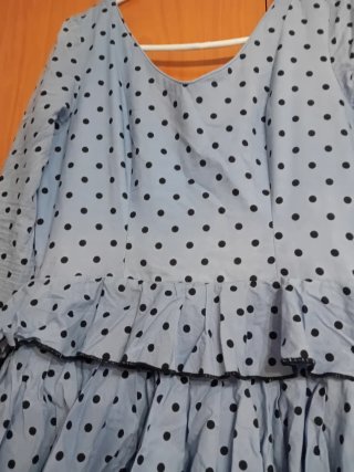 Traje de flamenca con lunares