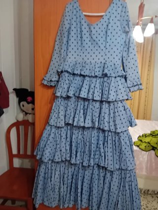 Traje de flamenca con lunares