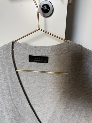 Cardigan Zara Gris
