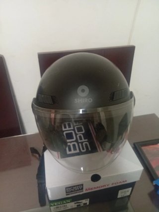 Casco Moto SHIRO Visera Transparente