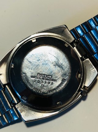 reloj seiko 5 tv screen gris 1982 6309