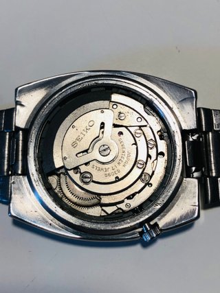 reloj seiko 5 tv screen gris 1982 6309