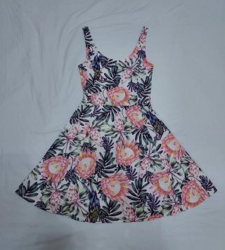 Vestido estampado floral