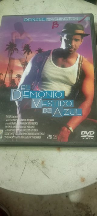 El Demonio Vestido de Azul DVD Denzel Washington