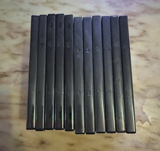 Lote de 11 Cajas para DVD