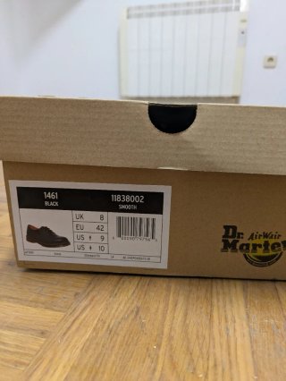 Zapatos Dr. Martens 1461 Negros Talla 42