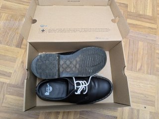 Zapatos Dr. Martens 1461 Negros Talla 42