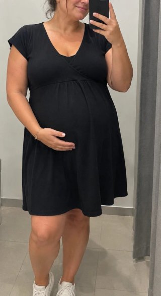 Vestido Premamá Negro