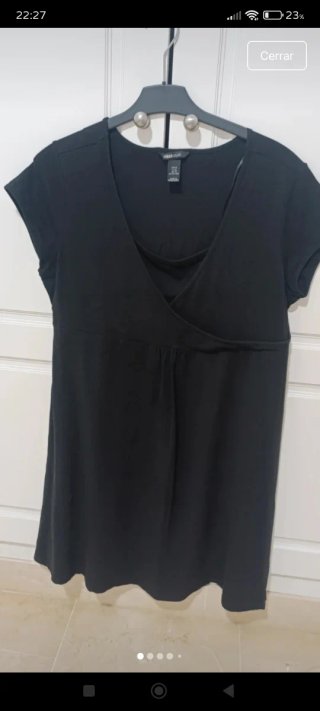 Vestido Premamá Negro