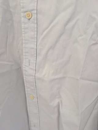 Camisa Pull&Bear M azul claro estilo Oxford
