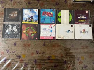 Lotto 10 Giochi PlayStation 1 NTSC-J