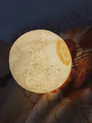 Lámpara Luna Altavoz Corán QB512