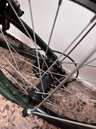 Bicicleta Plegable DTB Compact Verde