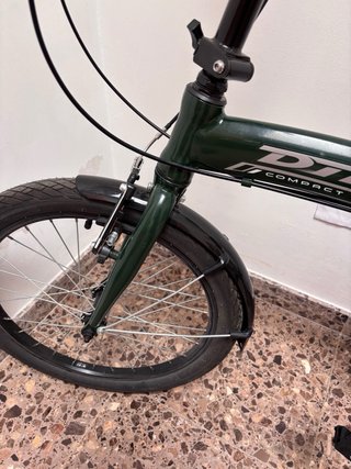 Bicicleta Plegable DTB Compact Verde