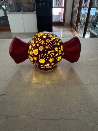 Lampada Caramella LED Hervit Vetro