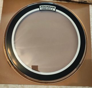 Parche Bombo Aquarian Super Kick II 20"(NUEVO)