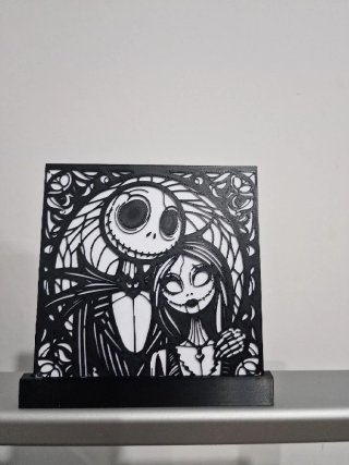 Decoración Halloween Jack y Sally
