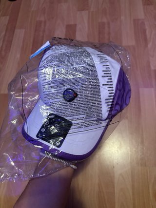 Gorra Nike TN Air Fly Cap Blanca y Morada