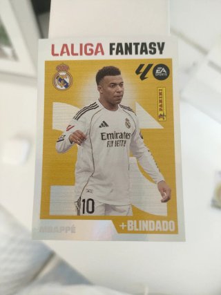 Carta Mbappé LaLiga Fantasy Panini