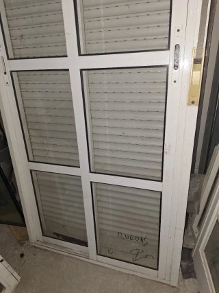 Balconera aluminio 90x223
