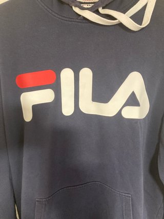 Sudadera Fila Azul Marino Talla L