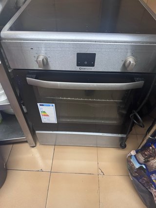 Cocina con horno de inducción