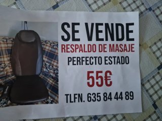 Asiento desierto de masajes masajes