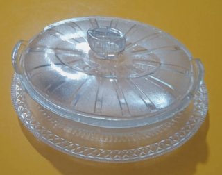 Azucarero Antiguo de Cristal