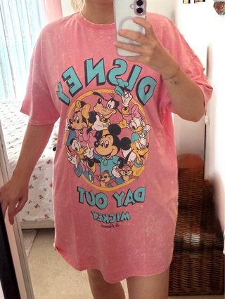 Camiseta Disney Rosa