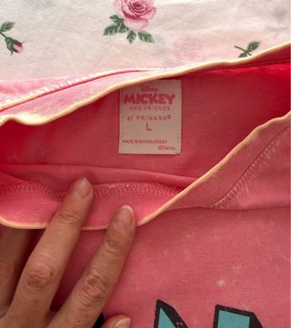 Camiseta Disney Rosa