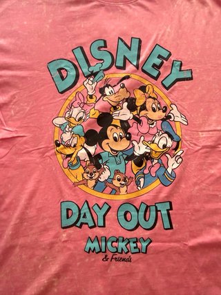 Camiseta Disney Rosa