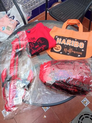 Disfraz Halloween Niña Corazón y Diablo
