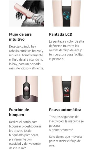 Piastra per capelli Dyson