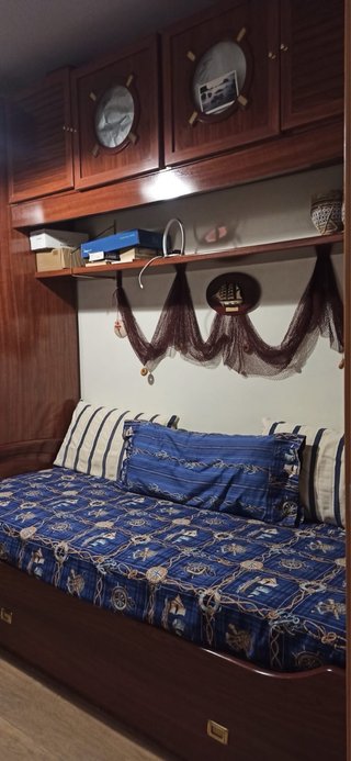 Habitación juvenil completa estilo marinero