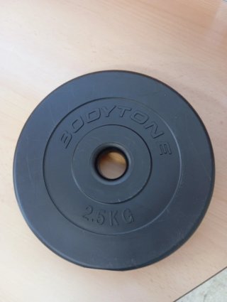 4 Discos de PVC Bodytone 2.5 kg