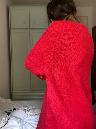 Jersey Rojo Bordado a Mano
