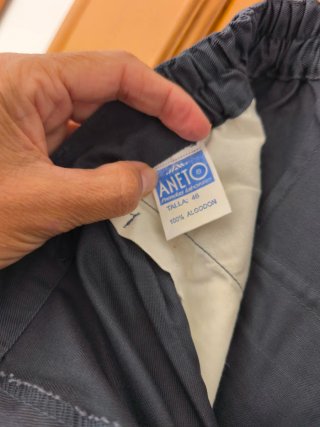 Pantalón de trabajo Aneto Talla 46 Gris