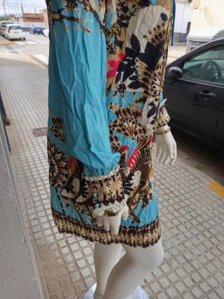 Vestido Roberto Cavalli Seda Talla M
