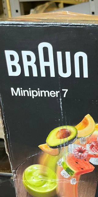 Braun Minipimer 7 Frullatore a Immersione Nero 5