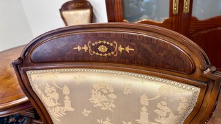 2 Sedie e 2 Poltrone Classiche in Stile Luigi XVI