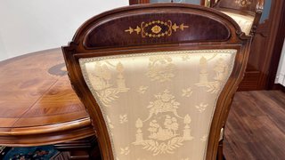 2 Sedie e 2 Poltrone Classiche in Stile Luigi XVI
