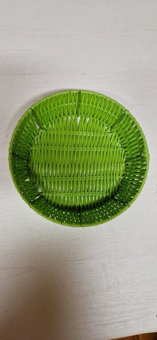 Cesta de Ratán Verde