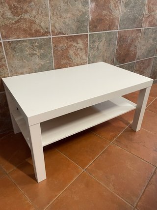 Mesa auxiliar blanca